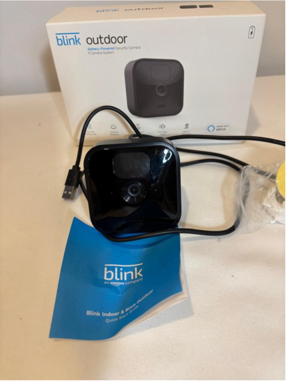 Blink Outdoor 3rd Gen Camera System Sync Module 2 Tested Working #C128